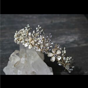 Genuine Gemstone Heirloom Tiara